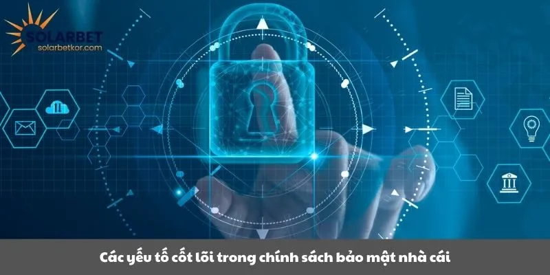 Các yếu tố cốt lõi trong chính sách bảo mật nhà cái